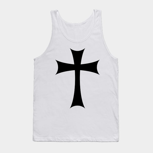 Templar Cross Tank Top by Vandalay Industries